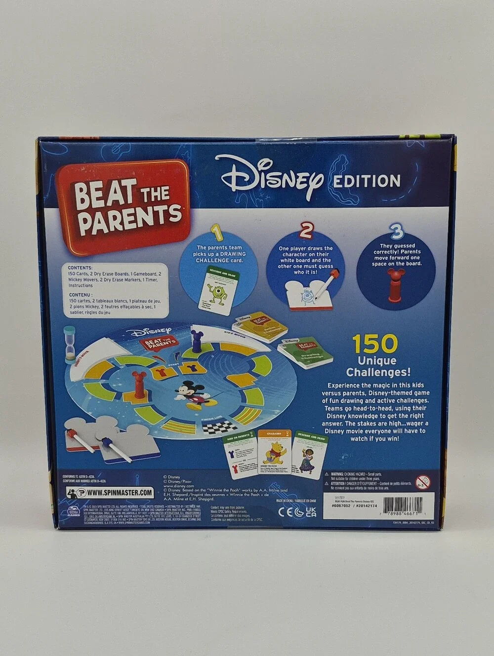 Beat The Parents Disney Edition Board Game NEW